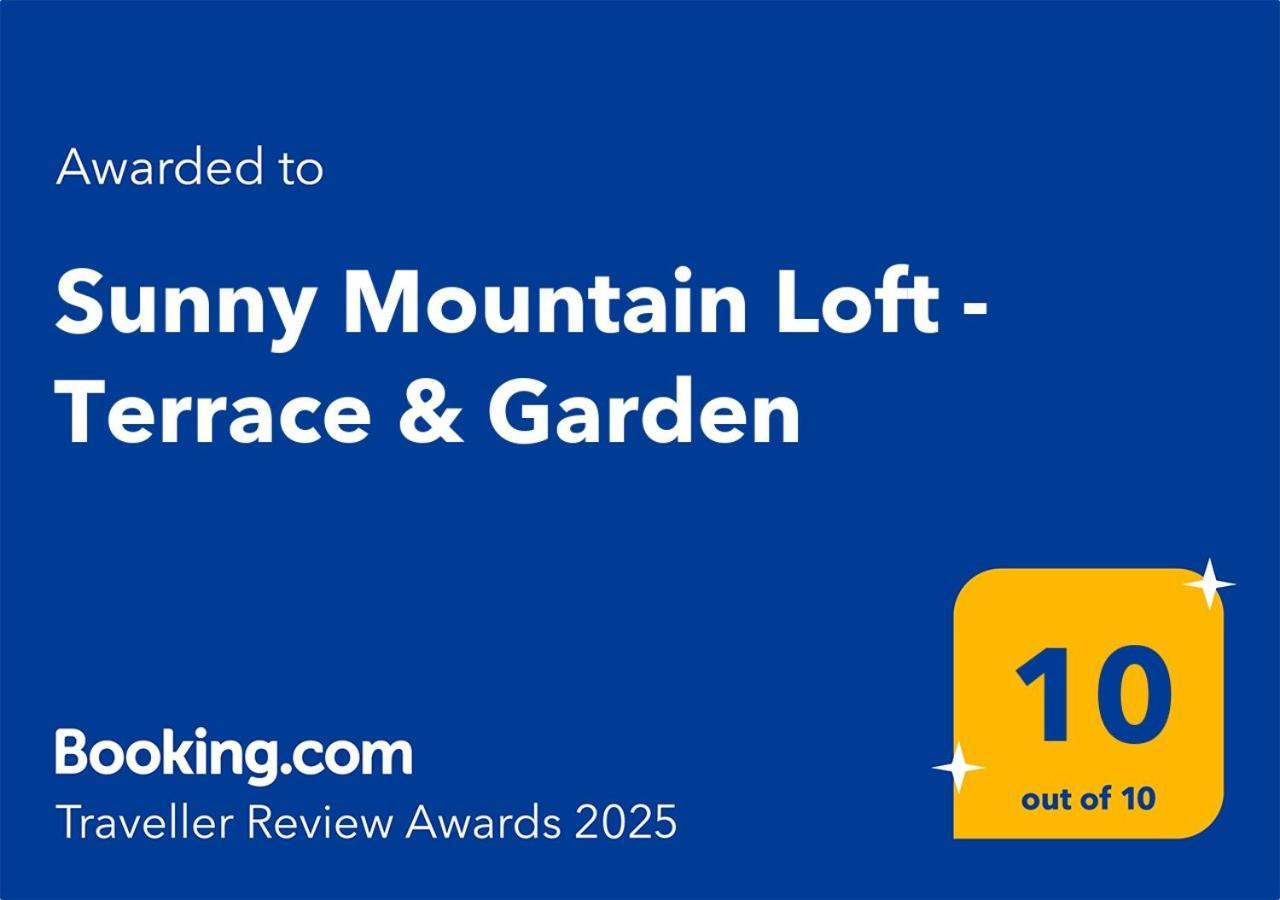タウルSunny Mountain Loft - Terrace & Gardenアパートメント エクステリア 写真